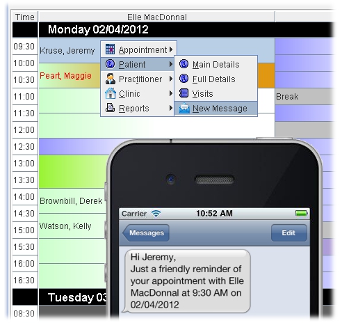 SMS and Email Features